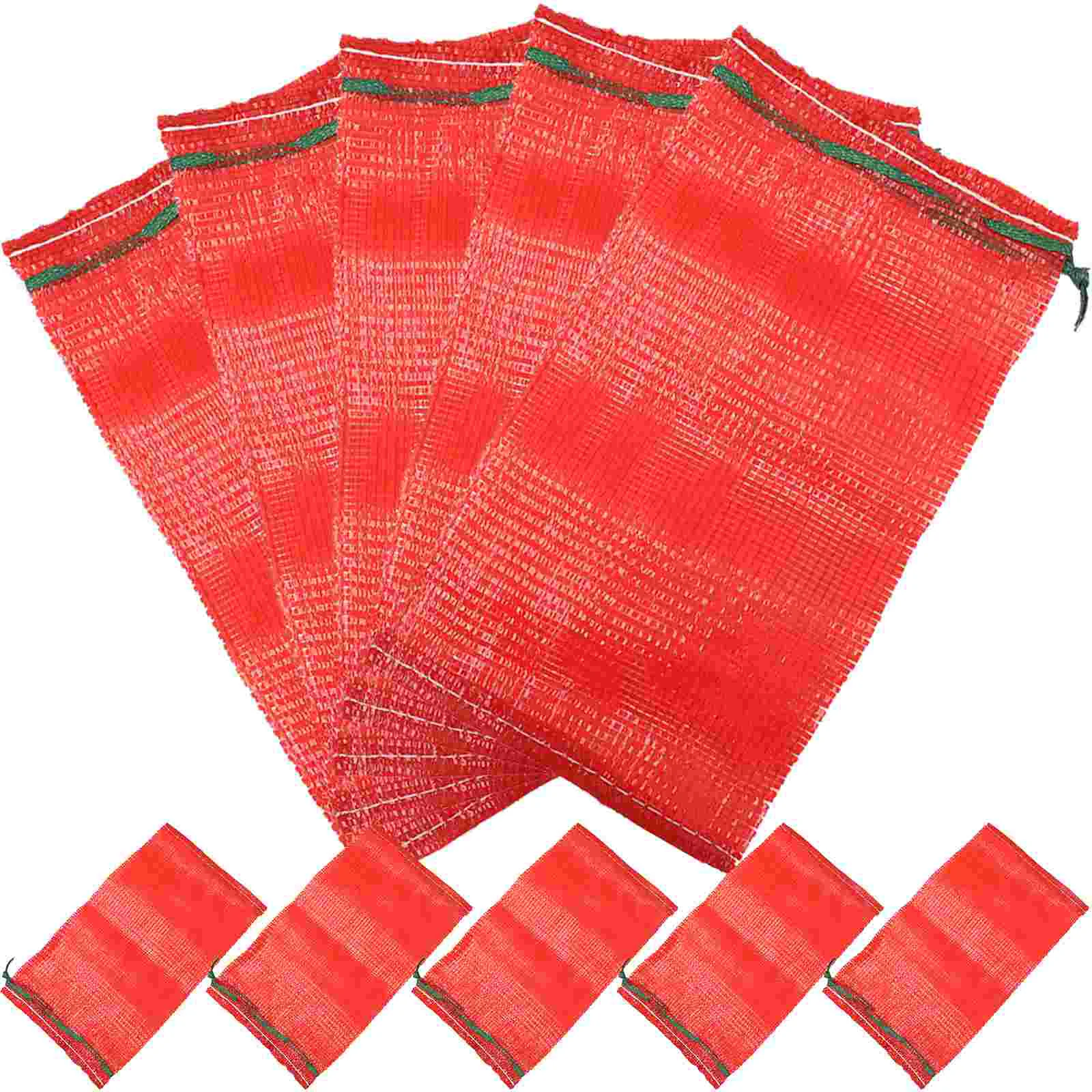 Mesh Onion Bags Mesh Agricultural Products Bags Reusable Storage Net Drawstring Bags
Mesh Onion Bags Mesh Agricultural Products Bags Reusable Storage Net Drawstring Bags