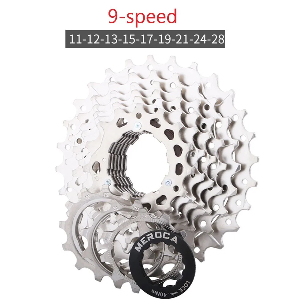 Bike 8/9/10/11 Speed 11-25T/11-28T Cassette Freewheel Steel Silver Mountain Bicycle Sprocket Foldble Cycling Accessory Part
Bike 8/9/10/11 Speed 11-25T/11-28T Cassette Freewheel Steel Silver Mountain Bicycle Sprocket Foldble Cycling Accessory Part