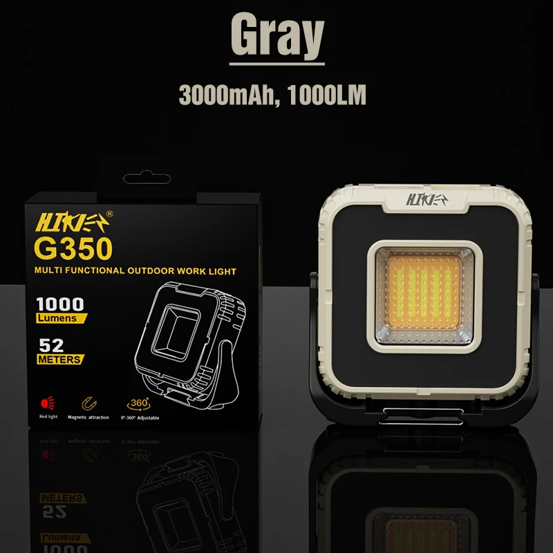 Мощный Перезаряжаемый Магнитный Рабочий Фонарь 360 Лм LED Для Кемпинга, Водонепроницаемый, Многофункциональный
Мощный Перезаряжаемый Магнитный Рабочий Фонарь 360 Лм LED Для Кемпинга, Водонепроницаемый, Многофункциональный