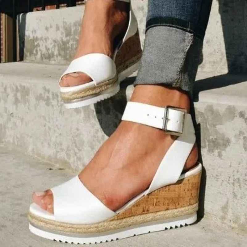 

Wedges Shoes for Women Sandals Plus Size High Heels Summer Shoes 2020 Flip Flop Chaussures Femme Platform Sandals 2023