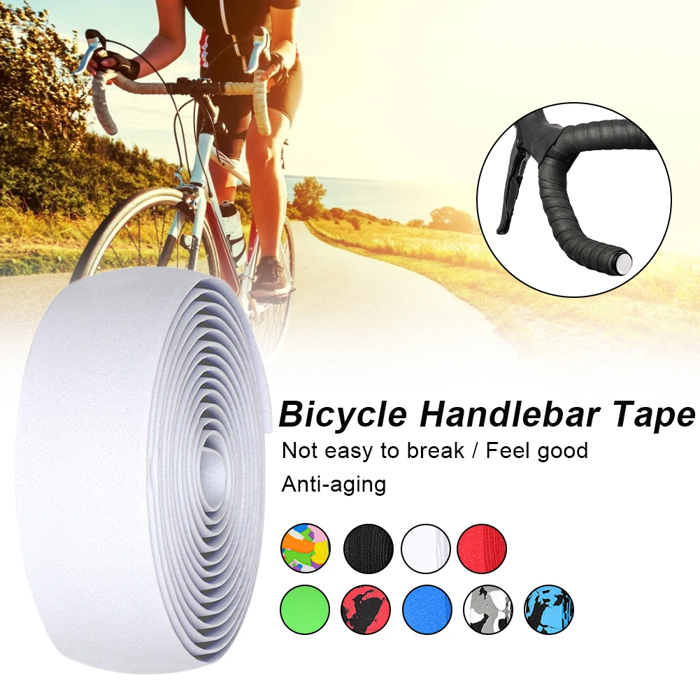 2 Roll Bike Handlebar Tape Non-slip EVA Road Bicycle Handlebar Tape Shock Absorption Cycling Wrap End Plug Accessories
2 Roll Bike Handlebar Tape Non-slip EVA Road Bicycle Handlebar Tape Shock Absorption Cycling Wrap End Plug Accessories