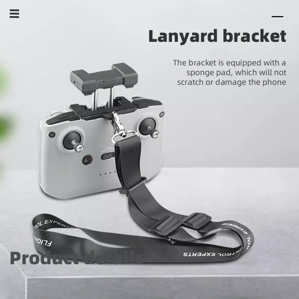 Control Holder Strap for DJI AIR 2S Mini 2 Mavic Air 2 Drones Neck Lanyard Safety Belt Sling Camera Drones Accessories
Control Holder Strap for DJI AIR 2S Mini 2 Mavic Air 2 Drones Neck Lanyard Safety Belt Sling Camera Drones Accessories