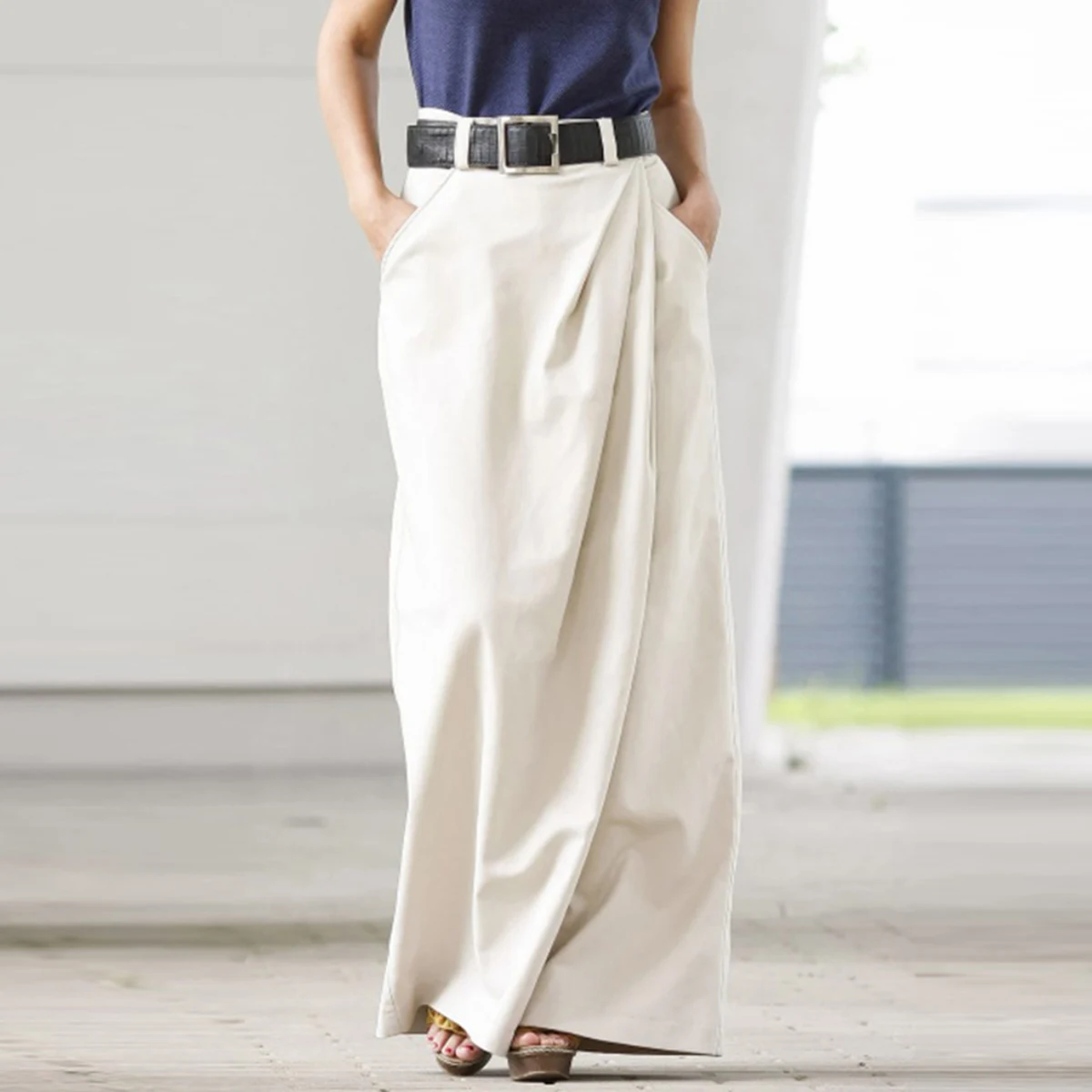 Yeezzi Spring Female Fashion Elegant Original Solid Color White Black Simple Loose Solid Color Wide Leg Pants for Women 2022
Yeezzi Spring Female Fashion Elegant Original Solid Color White Black Simple Loose Solid Color Wide Leg Pants for Women 2022