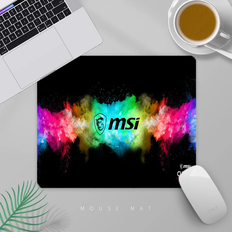 MSI Small Mouse Pad Gamer Anti-slip Rubber Gaming Accessories Mousepad Keyboard Laptop Computer Speed Mice Mouse Desk Play Mat.
MSI Small Mouse Pad Gamer Anti-slip Rubber Gaming Accessories Mousepad Keyboard Laptop Computer Speed Mice Mouse Desk Play Mat.