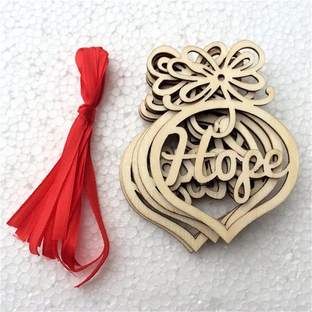 6pcs Christmas Tree Pendant Decoration Wooden Text Sign Hanging Ornaments Christmas Decor Home Decor 7cm X 9.8cm
6pcs Christmas Tree Pendant Decoration Wooden Text Sign Hanging Ornaments Christmas Decor Home Decor 7cm X 9.8cm