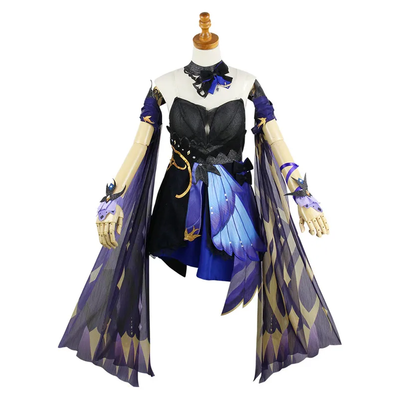 High-quality Opulent Splendor Genshin Impact Keqing Cosplay Costume Uniform Wig Anime Halloween Costumes Genshin Game
High-quality Opulent Splendor Genshin Impact Keqing Cosplay Costume Uniform Wig Anime Halloween Costumes Genshin Game