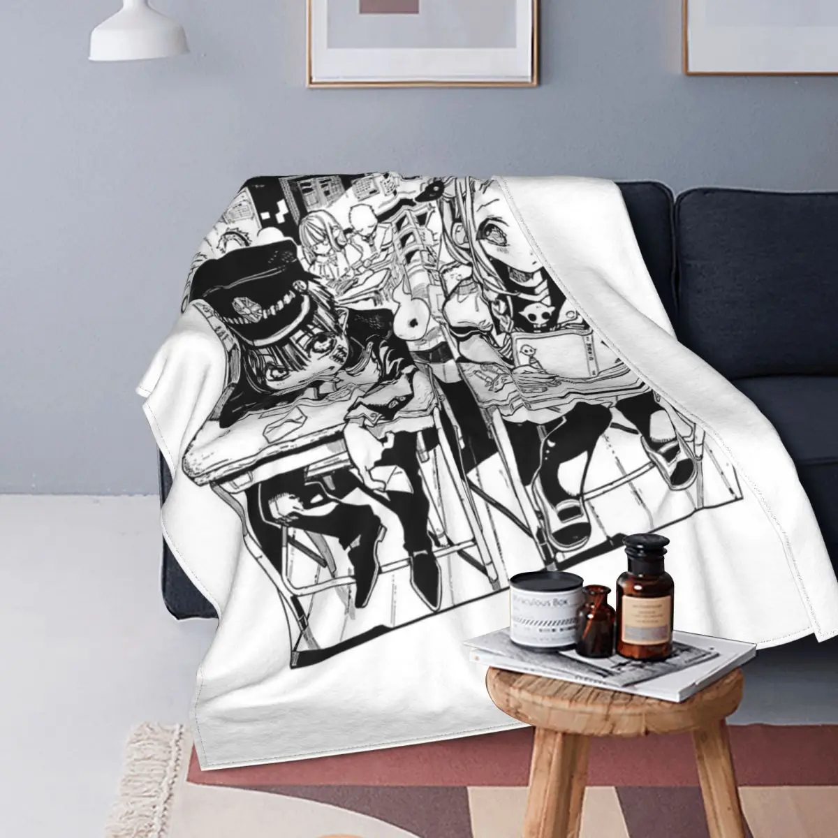 Jibaku Shounen Hanako Kun Flannel Throw Blanket Yashiro Nene Anime Blankets for Bed Travel Super Warm Bedding Throws 09
Jibaku Shounen Hanako Kun Flannel Throw Blanket Yashiro Nene Anime Blankets for Bed Travel Super Warm Bedding Throws 09