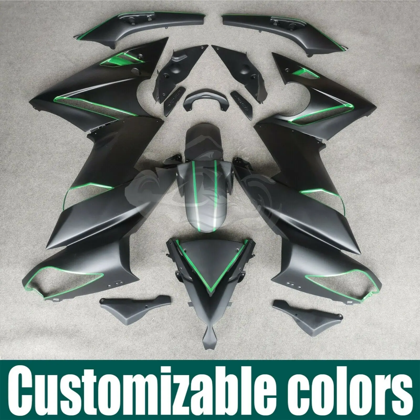 For KAWASAKI 2009 - 2011 Ninja 650 EX650 ER-6F Motorcycle Accessories Fairing Set Bodywork Kit Panel 2010 ER6F EX 650 Ninja650
For KAWASAKI 2009 - 2011 Ninja 650 EX650 ER-6F Motorcycle Accessories Fairing Set Bodywork Kit Panel 2010 ER6F EX 650 Ninja650