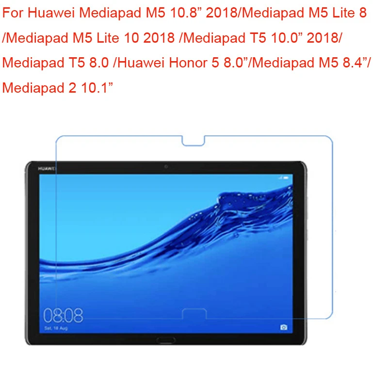 

5 шт., матовая защитная пленка для экрана Huawei MediaPad M5 10,8 2018/T5 10,0 2018/M5 Lite 10 2018/M5 Lite 8/T5 8,0/M5 8,4