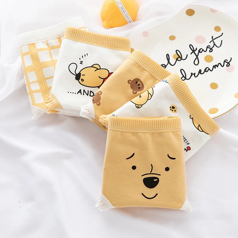 Cute Cartoon Cute Women Panties Plaid Breathable Ladies Panties Bow Exquisite Female Lingerie Girl Soft All Cotton Underwear
Cute Cartoon Cute Women Panties Plaid Breathable Ladies Panties Bow Exquisite Female Lingerie Girl Soft All Cotton Underwear