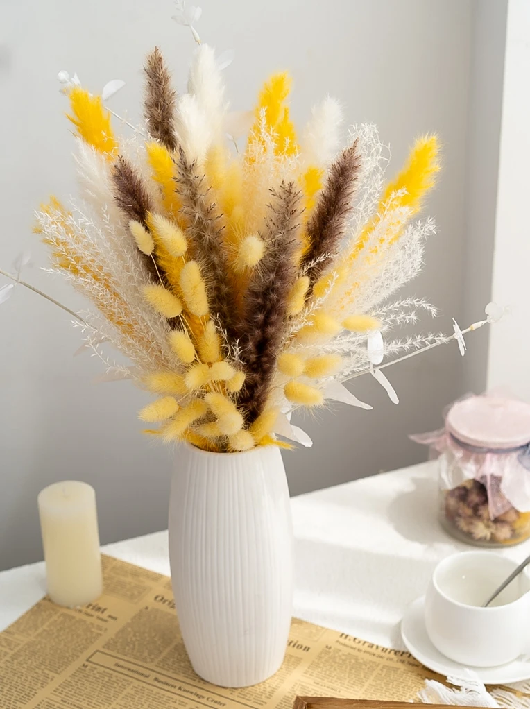Reed Dust Rabbit Tail Grass Eternal Life Flower Bouquet Home Decoration Ornaments Living Room Table Table Dry Flower Ornaments
Reed Dust Rabbit Tail Grass Eternal Life Flower Bouquet Home Decoration Ornaments Living Room Table Table Dry Flower Ornaments