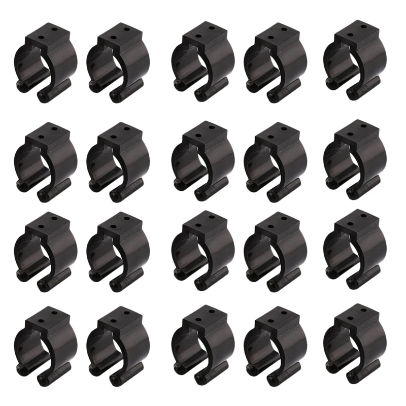 HOT 20 Pcs Fishing Pole Rod Holder Clips Black 16Mm Inside Dia Fishing Rod Storage Clips
HOT 20 Pcs Fishing Pole Rod Holder Clips Black 16Mm Inside Dia Fishing Rod Storage Clips
