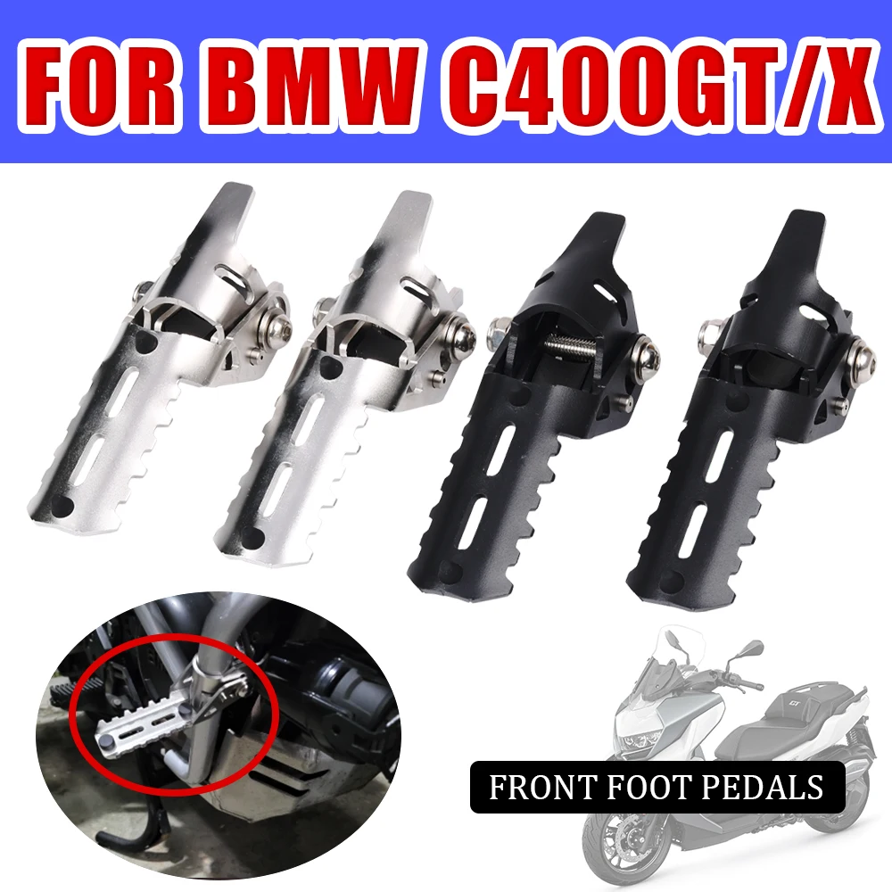 For BMW C400GT C400X C400 GT C 400 X 400GT Motorcycle Accessories Front Foot Pegs Footrests Clamps Bumper Footpegs Spare Parts
For BMW C400GT C400X C400 GT C 400 X 400GT Motorcycle Accessories Front Foot Pegs Footrests Clamps Bumper Footpegs Spare Parts