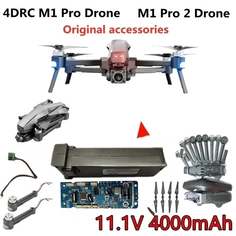 4DRC M1 Pro 2 Drone Original Accessories 11.1V 4000mAh Battery Propeller Maple Leaf Spare Parts For 4D-M1 Drone M1 Pro Drones 
4DRC M1 Pro 2 Drone Original Accessories 11.1V 4000mAh Battery Propeller Maple Leaf Spare Parts For 4D-M1 Drone M1 Pro Drones