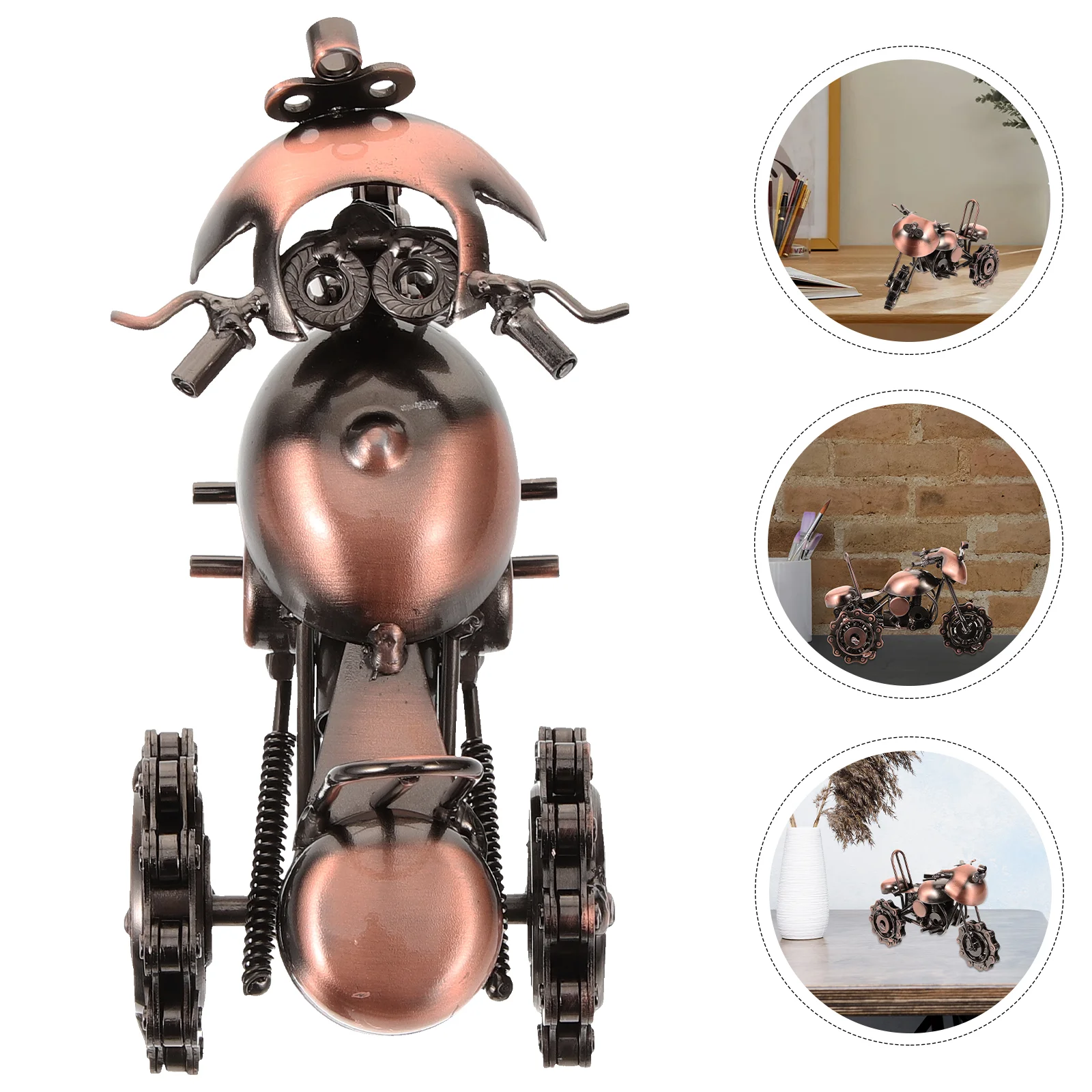 Retro Motorcycle Model Tabletop Decoration Iron Motorcycle Statue Table Small Motorcycle Sculpture 
Retro Motorcycle Model Tabletop Decoration Iron Motorcycle Statue Table Small Motorcycle Sculpture