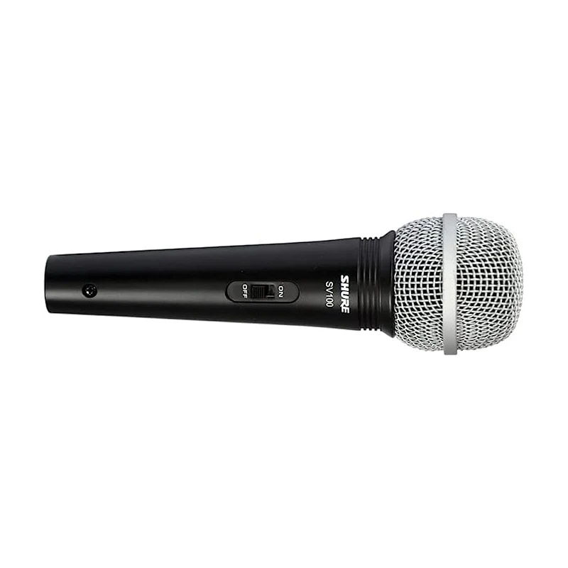 SHURE SV100 High configuration wired dynamic microphone for performance karaoke conference hosting professional microphone
SHURE SV100 High configuration wired dynamic microphone for performance karaoke conference hosting professional microphone
