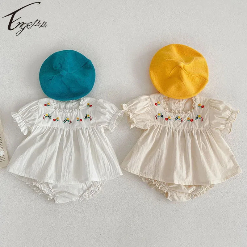 Korean Style Toddler Baby Girls Princess Suit Clothes Baby Short Sleeves Shirt+Bread Shorts 2PCS Grils Flowers Summer Clothes
Korean Style Toddler Baby Girls Princess Suit Clothes Baby Short Sleeves Shirt+Bread Shorts 2PCS Grils Flowers Summer Clothes