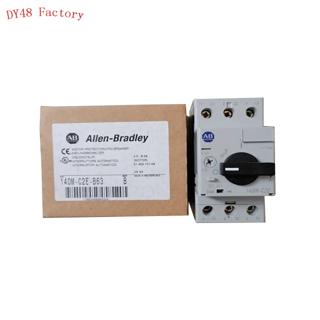 New circuit breaker abb circuit breaker german 140M-C2E-B63 4.0-6.3A 140MC2EB634063A
New circuit breaker abb circuit breaker german 140M-C2E-B63 4.0-6.3A 140MC2EB634063A