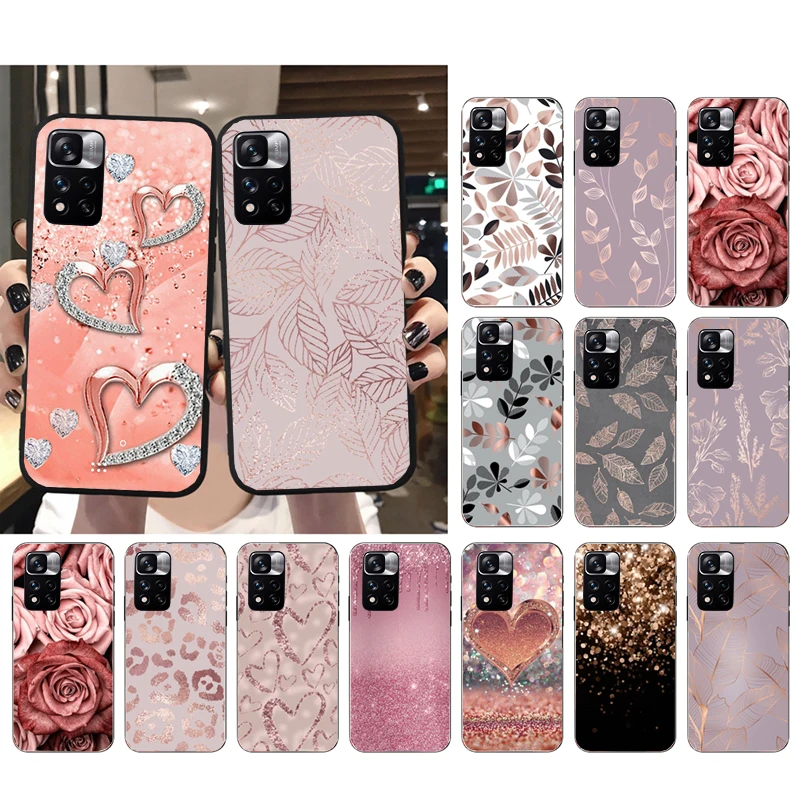 Phone Case For Xiaomi Redmi Note 12Pro 11 11S 11T Pro 10 9Pro Note10S Redmi 10 9 10C 9C Rose Gold Diamond Heart Case
Phone Case For Xiaomi Redmi Note 12Pro 11 11S 11T Pro 10 9Pro Note10S Redmi 10 9 10C 9C Rose Gold Diamond Heart Case