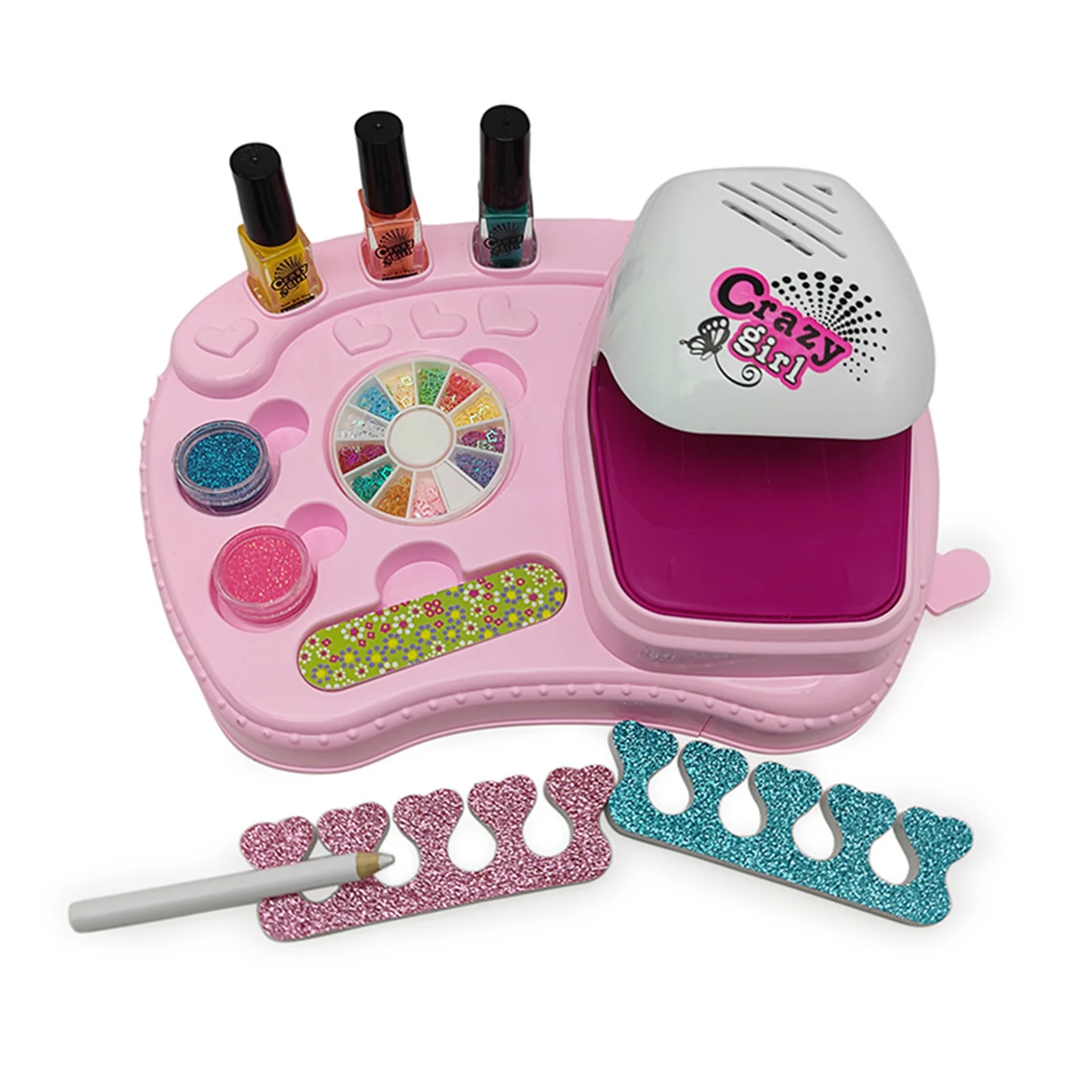 Nail Kit For Girls Ages 7-12 Kid Nail Art Kit For Girls Ages 7-12 Kids Diy Nail Polish Set For Girls Nail Polish/Nail Dryer/Nail
Nail Kit For Girls Ages 7-12 Kid Nail Art Kit For Girls Ages 7-12 Kids Diy Nail Polish Set For Girls Nail Polish/Nail Dryer/Nail