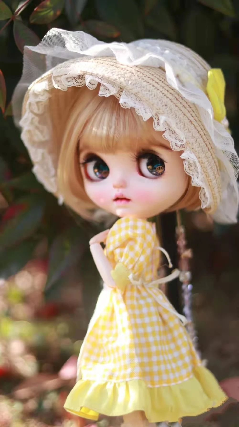 Платье Блайт Красивая желтая одежда 1/6 BJD аниме девушка (подходит для Pullip,Ob24, Licca)
Платье Блайт Красивая желтая одежда 1/6 BJD аниме девушка (подходит для Pullip,Ob24, Licca)