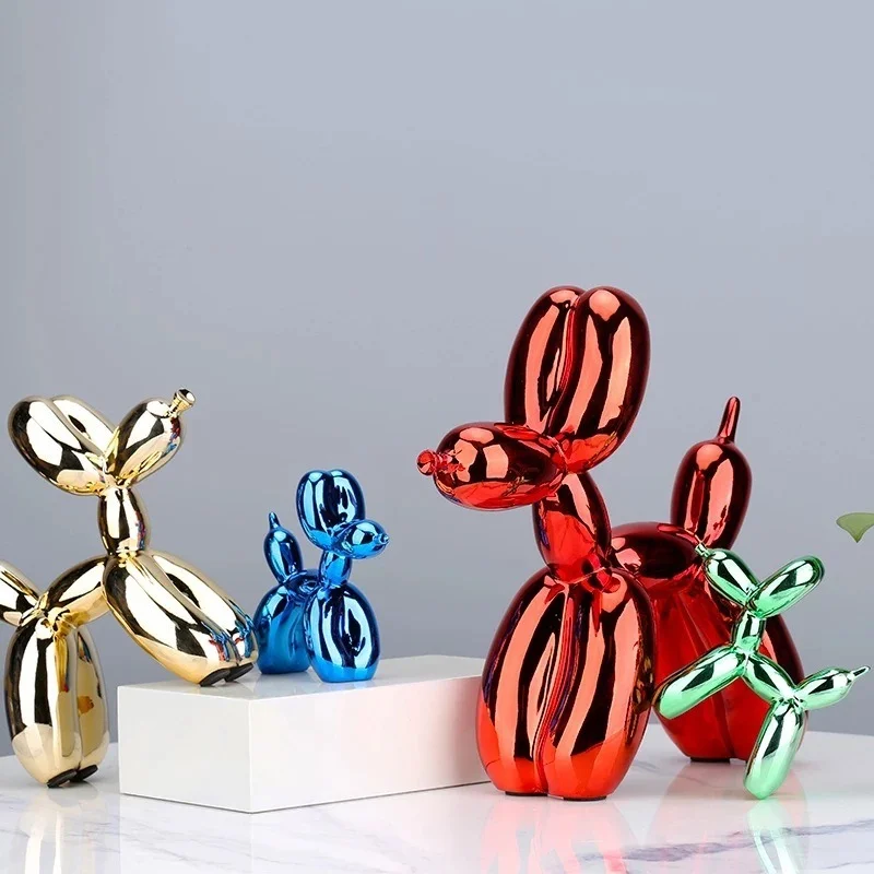 Nordic Resin Dog Crafts electroplating balloon dog sculpture home decor modern living room Office desktop animal decor Ornament
Nordic Resin Dog Crafts electroplating balloon dog sculpture home decor modern living room Office desktop animal decor Ornament