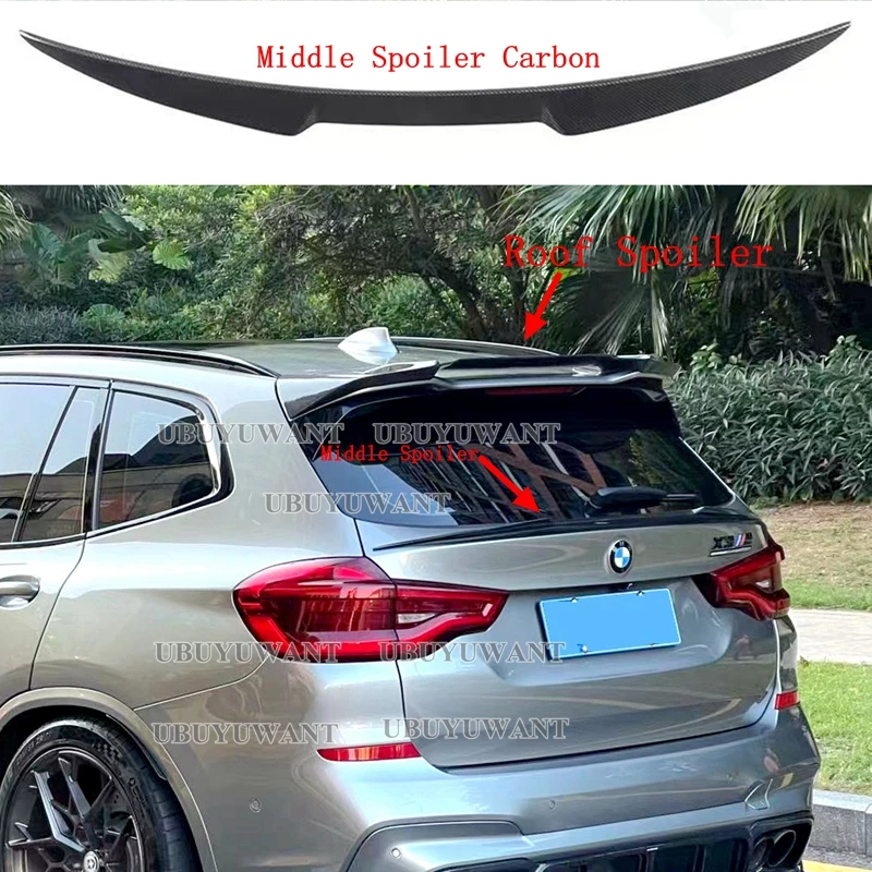 For BMW X3 G01 High Quality Carbon Fiber and FRP Black Color Rear Spoiler Tail Wing Trunk Cover Car Styling
For BMW X3 G01 High Quality Carbon Fiber and FRP Black Color Rear Spoiler Tail Wing Trunk Cover Car Styling