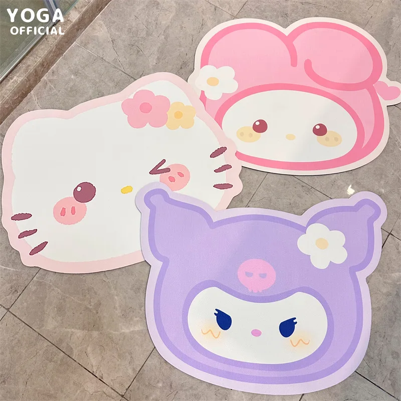 Kawaii Kuromi Cinnamoroll My Melody технический кожаный нескользящий напольный коврик аниме Sanrioed милый абсорбирующий напольный коврик для ванной
Kawaii Kuromi Cinnamoroll My Melody технический кожаный нескользящий напольный коврик аниме Sanrioed милый абсорбирующий напольный коврик для ванной