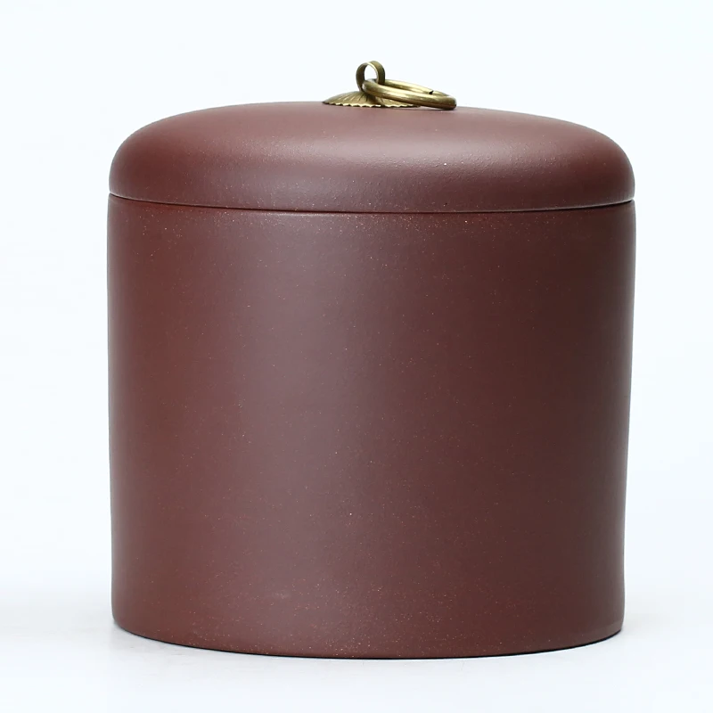 Purple Clay Tea Caddies Large Storage Box Chinese Seal Pattern Moisture Proof Tea Caddies Luxury Caja Para Te Home Garden 50 
Purple Clay Tea Caddies Large Storage Box Chinese Seal Pattern Moisture Proof Tea Caddies Luxury Caja Para Te Home Garden 50