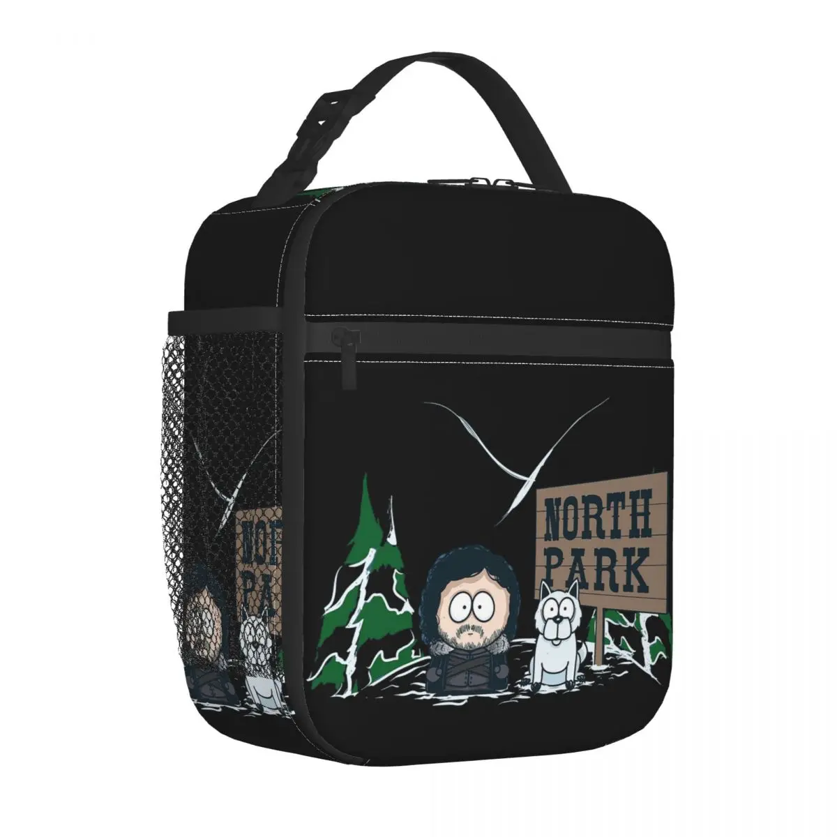 North Park Jon Snow SouthPark Insulated Lunch Bag Thermal Bag Lunch Container Tote Lunch Box Food Handbags School Picnic
North Park Jon Snow SouthPark Insulated Lunch Bag Thermal Bag Lunch Container Tote Lunch Box Food Handbags School Picnic