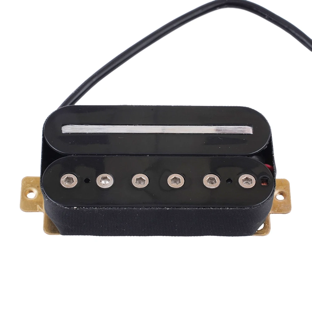 

Детали для гитары звукосниматель хамбакера 78x36 мм двойная катушка ABS бобина для ST SQ электрических гитар шейка и мост гитары