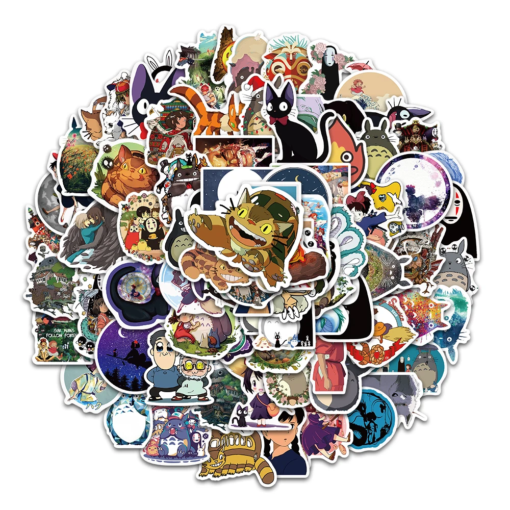 10/50/100Pcs Hayao Miyazaki Anime Stickers Spirited Away MY NEIGHBOUR TOTORO Stickers Notebook Laptop Luggage Skateboard Sticker
10/50/100Pcs Hayao Miyazaki Anime Stickers Spirited Away MY NEIGHBOUR TOTORO Stickers Notebook Laptop Luggage Skateboard Sticker