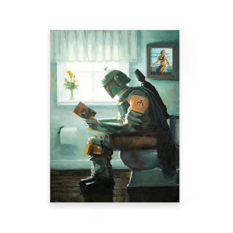 Картины Дарт Вейдер и Боба Фетт для ванной комнаты
Картины Дарт Вейдер и Боба Фетт для ванной комнаты