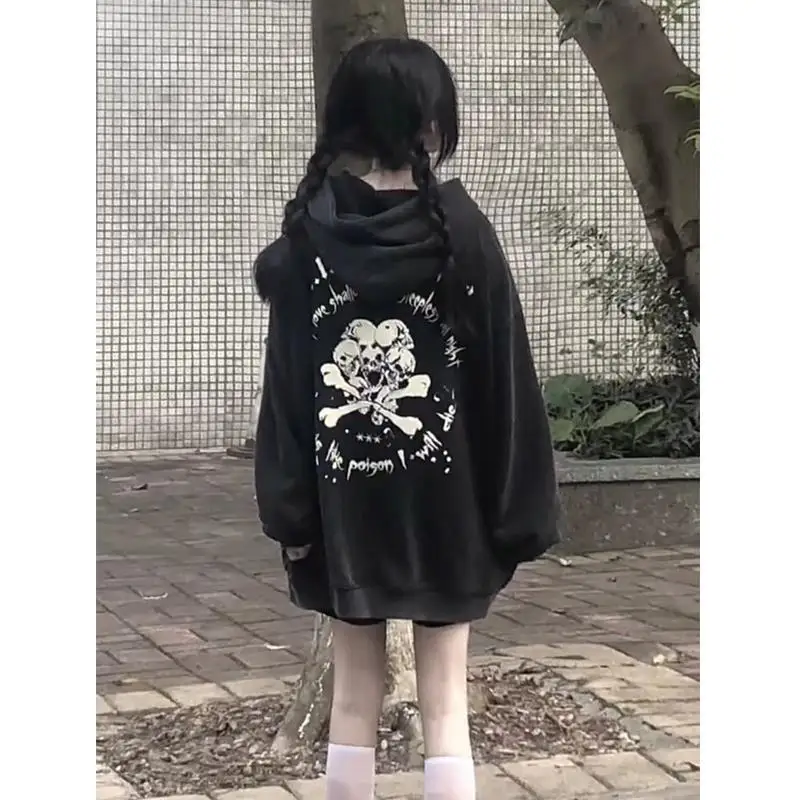 Vintage Oversize Hooded Sweatshirts Women 2022 Autumn Hip Hop Print Streetwear Y2k Hoodies Long Sleeve Cotton Black Hoodies 
Vintage Oversize Hooded Sweatshirts Women 2022 Autumn Hip Hop Print Streetwear Y2k Hoodies Long Sleeve Cotton Black Hoodies