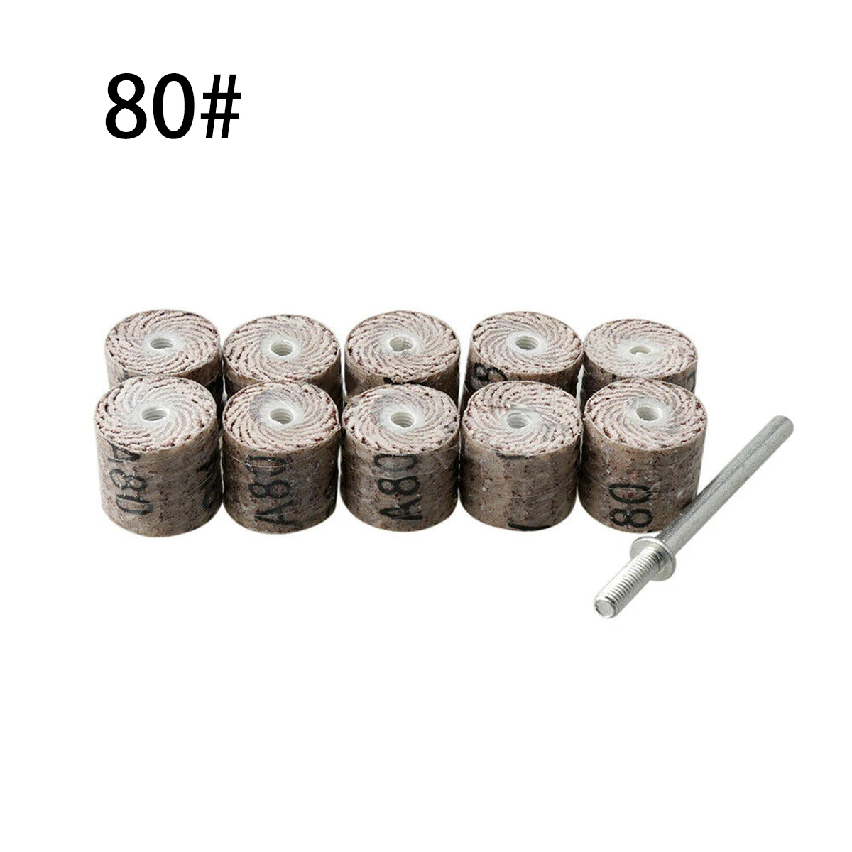 10 Pcs Flap Wheel Grinding Head 12mm Flap Wheel Sandpaper Sanding Disc For Rotary Tool 80-600 Grit Sanding Head With Handle
10 Pcs Flap Wheel Grinding Head 12mm Flap Wheel Sandpaper Sanding Disc For Rotary Tool 80-600 Grit Sanding Head With Handle