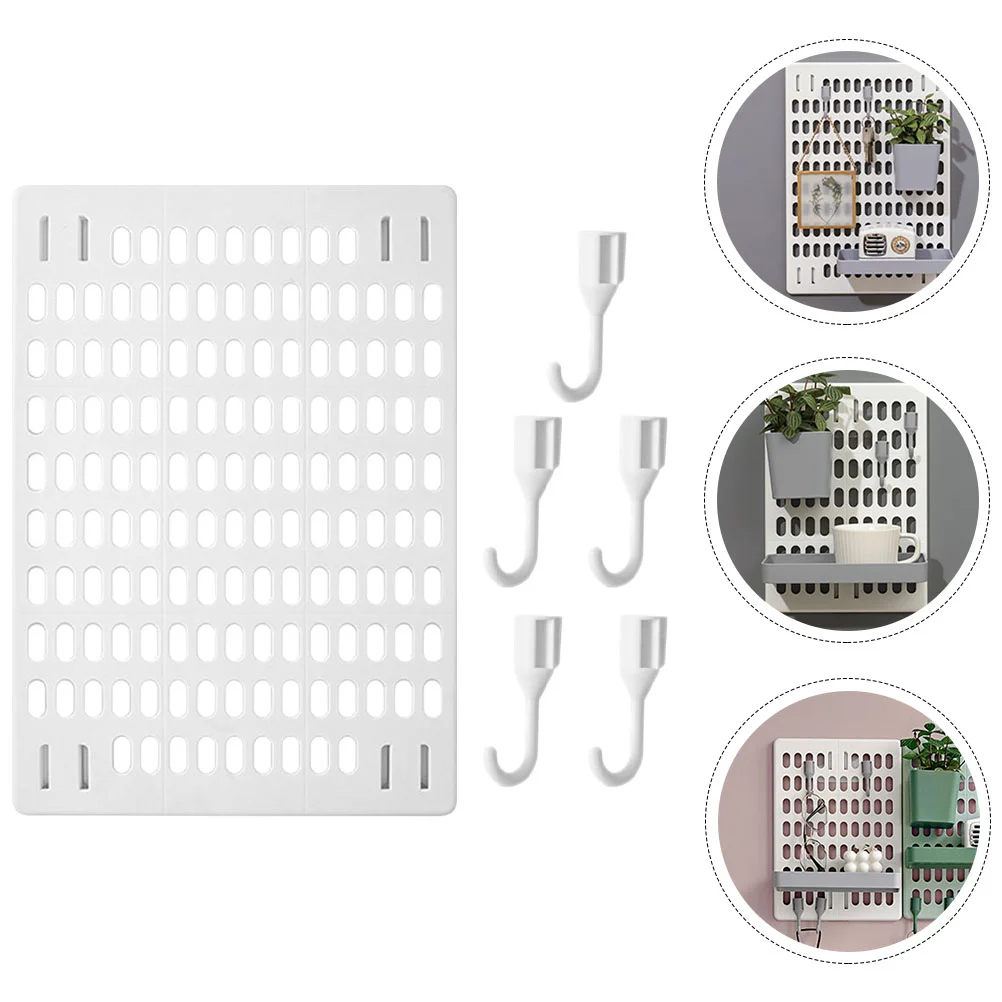 Punch-free Perforated Board Household Tools Pegboard Storage Shelf Peg Board Pegboard Shelf Display Plastic Pegboard Organizer
Punch-free Perforated Board Household Tools Pegboard Storage Shelf Peg Board Pegboard Shelf Display Plastic Pegboard Organizer