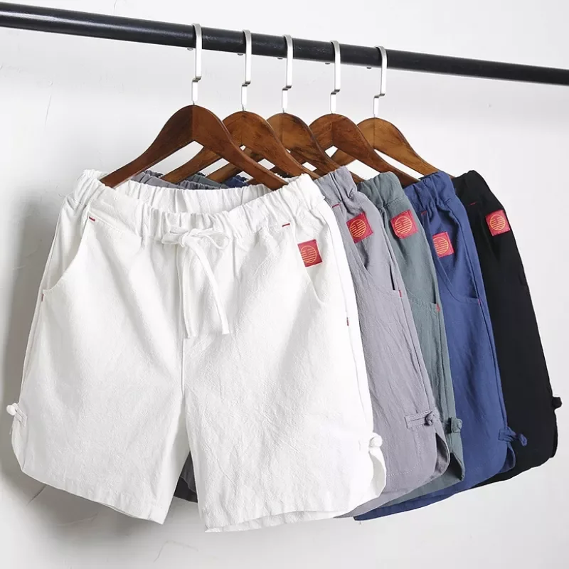Men's Casual Drawstring Solid Short Pants Comfortable Cotton Linen Board Shorts Male Clothing Gym Running Shorts
Men's Casual Drawstring Solid Short Pants Comfortable Cotton Linen Board Shorts Male Clothing Gym Running Shorts