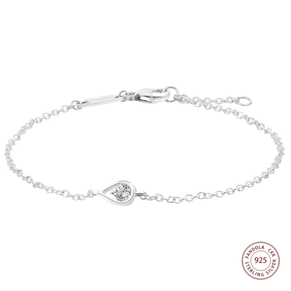 CKK Brilliance Chain Bracelet 925 Silver Sterling Wavy Slider Original Jewelry For Women Plata Pulseras Mujer
CKK Brilliance Chain Bracelet 925 Silver Sterling Wavy Slider Original Jewelry For Women Plata Pulseras Mujer