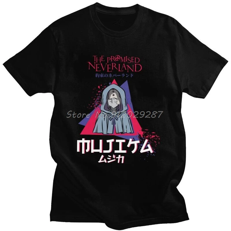 The Promise Neverland Mujika T Shirt Men Cotton Tshirt Leisure Tee Tops Short Sleeve Anime Manga Yakusoku No Neverland T-shirt
The Promise Neverland Mujika T Shirt Men Cotton Tshirt Leisure Tee Tops Short Sleeve Anime Manga Yakusoku No Neverland T-shirt