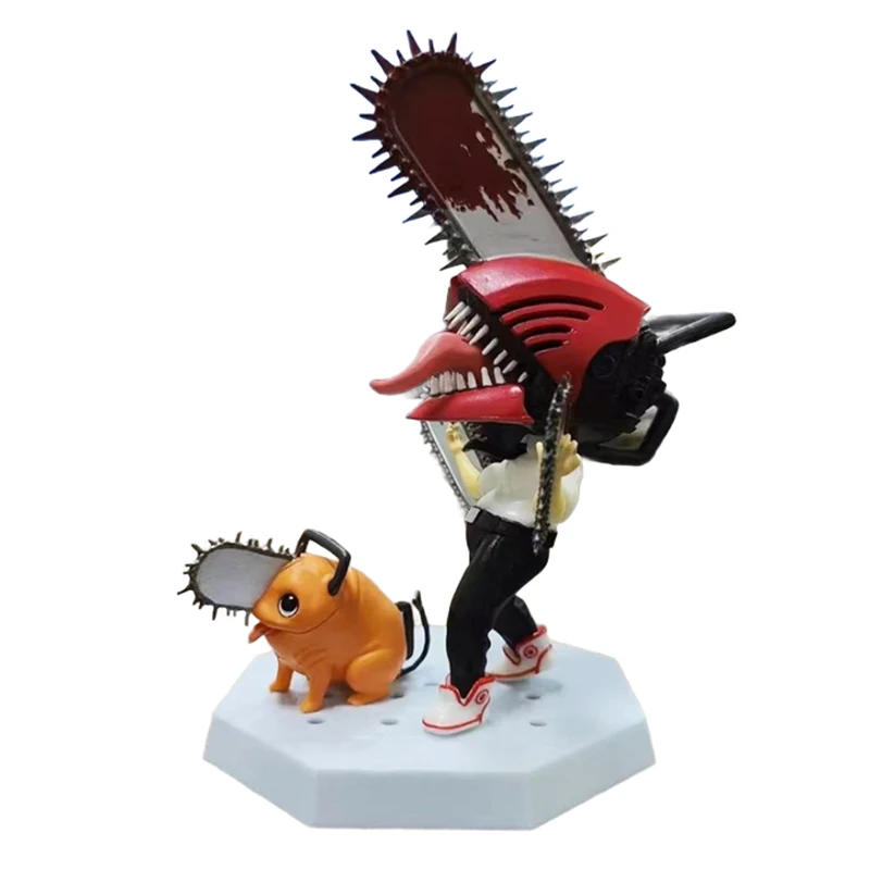 

16cm Anime Chainsaw Man Figurine Power Denji Action Figure Chainsaw Demon Pochita Figure PVC Collectible Model Doll Toys Gifts