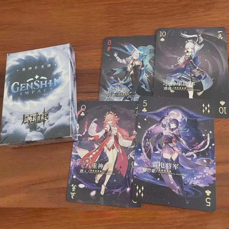Новые покерные карты Genshin Impact Ganyu Lumine, самостоятельное изготовление, Hd Аниме периферийные устройства, коллекция покерных карт, Подарочные иг...
Новые покерные карты Genshin Impact Ganyu Lumine, самостоятельное изготовление, Hd Аниме периферийные устройства, коллекция покерных карт, Подарочные иг...