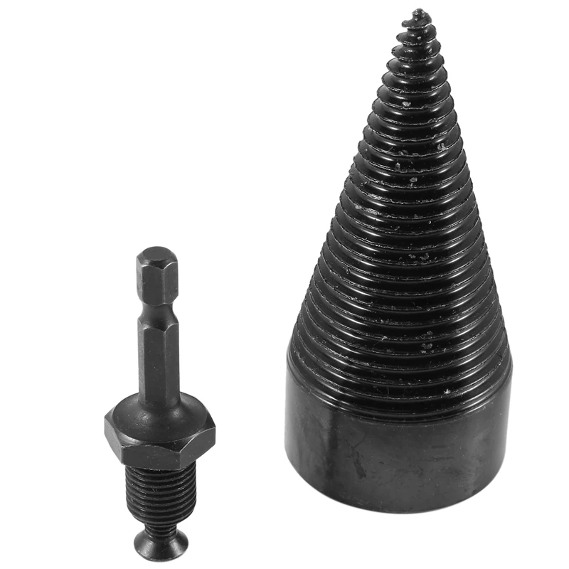 42Mm Hex Shank Firewood Splitter Machine Drill Wood Cone Reamer Punch Driver Step Drill Bit Split Drilling Tools
42Mm Hex Shank Firewood Splitter Machine Drill Wood Cone Reamer Punch Driver Step Drill Bit Split Drilling Tools