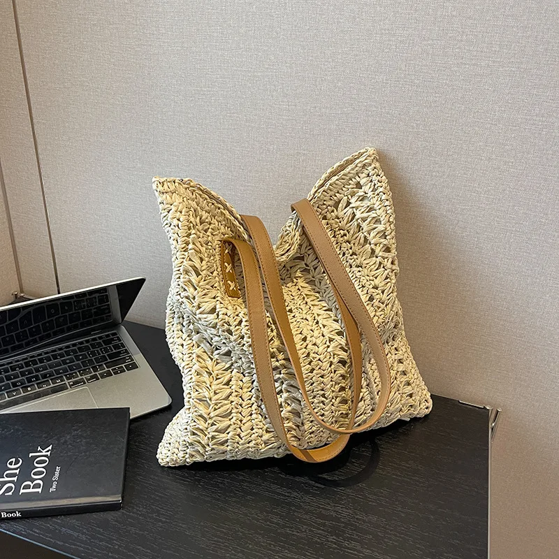 NEW 2023 Summer Big Straw Bags for Women Hollow Out Beach Bags Woven Handbags Travel Shopper Casual Resort Style Shoulder Bag
NEW 2023 Summer Big Straw Bags for Women Hollow Out Beach Bags Woven Handbags Travel Shopper Casual Resort Style Shoulder Bag