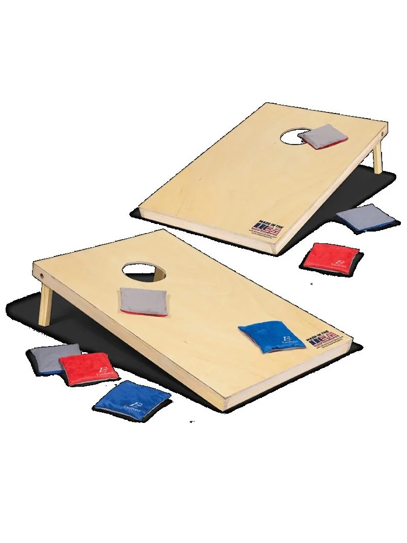 EastPoint Sports 2' x 3' Cornhole Boards - Natural Wood Bean Bag Toss Set with 8 Bean Bags
EastPoint Sports 2' x 3' Cornhole Boards - Natural Wood Bean Bag Toss Set with 8 Bean Bags