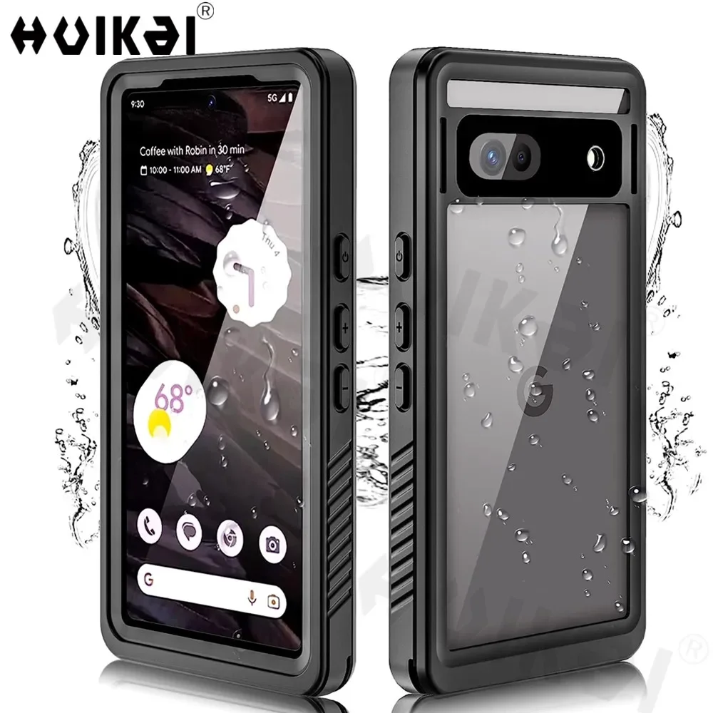 Case IP68 Waterproof For Goolge Pixel 8 Pixel 7 Pro Pixel 7a Screen Protector Full Body Heavy Duty Clear Rugged Shockproof Cover
Case IP68 Waterproof For Goolge Pixel 8 Pixel 7 Pro Pixel 7a Screen Protector Full Body Heavy Duty Clear Rugged Shockproof Cover