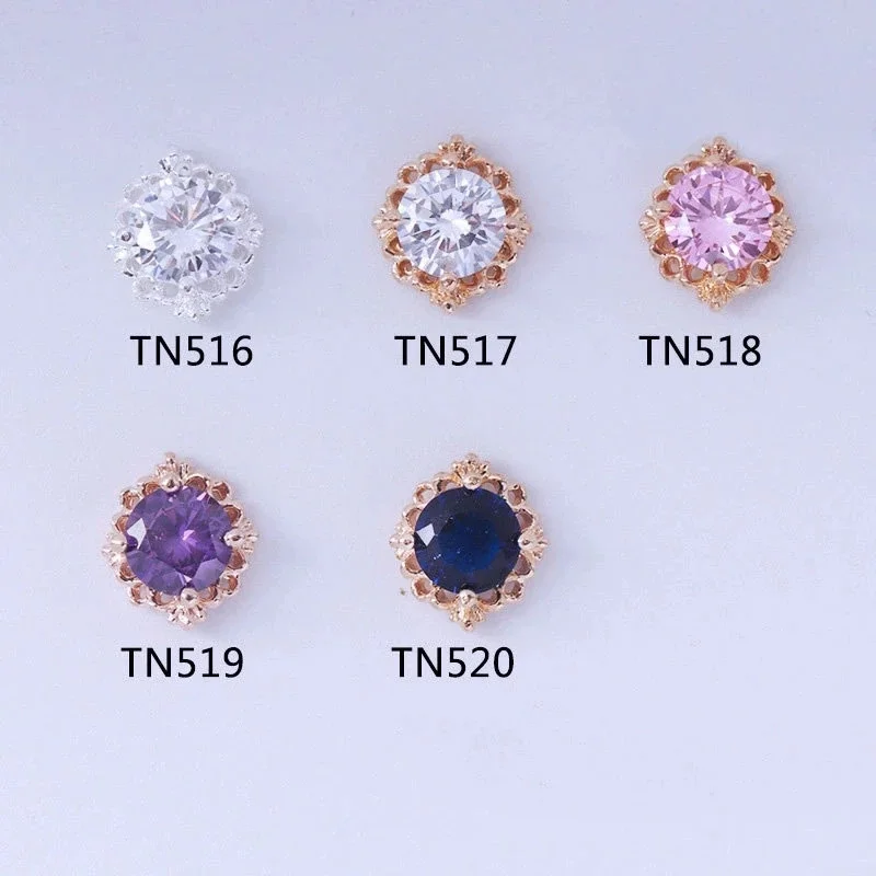 2pcs 3D Metal Zircon Nail Art Charms Luxury Ice Flower Heart Jewelry For Nail Supplies DIY Color Diamond Gems Nail Tips Decorati
2pcs 3D Metal Zircon Nail Art Charms Luxury Ice Flower Heart Jewelry For Nail Supplies DIY Color Diamond Gems Nail Tips Decorati