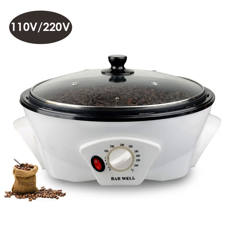 Electric Coffee Bean Baked Roaster Coffee Peanut Beans Baking Stove Popcorn Make Dryer Roasting Machine Grain Drying Sonifer
Electric Coffee Bean Baked Roaster Coffee Peanut Beans Baking Stove Popcorn Make Dryer Roasting Machine Grain Drying Sonifer