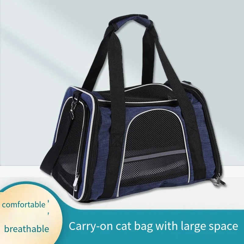 New Cat Bag Portable Breathable Large Capacity Dog Bag Car Foldable Nylon Bite Resistant Multifunctional Pet Backpack SSJ303
New Cat Bag Portable Breathable Large Capacity Dog Bag Car Foldable Nylon Bite Resistant Multifunctional Pet Backpack SSJ303