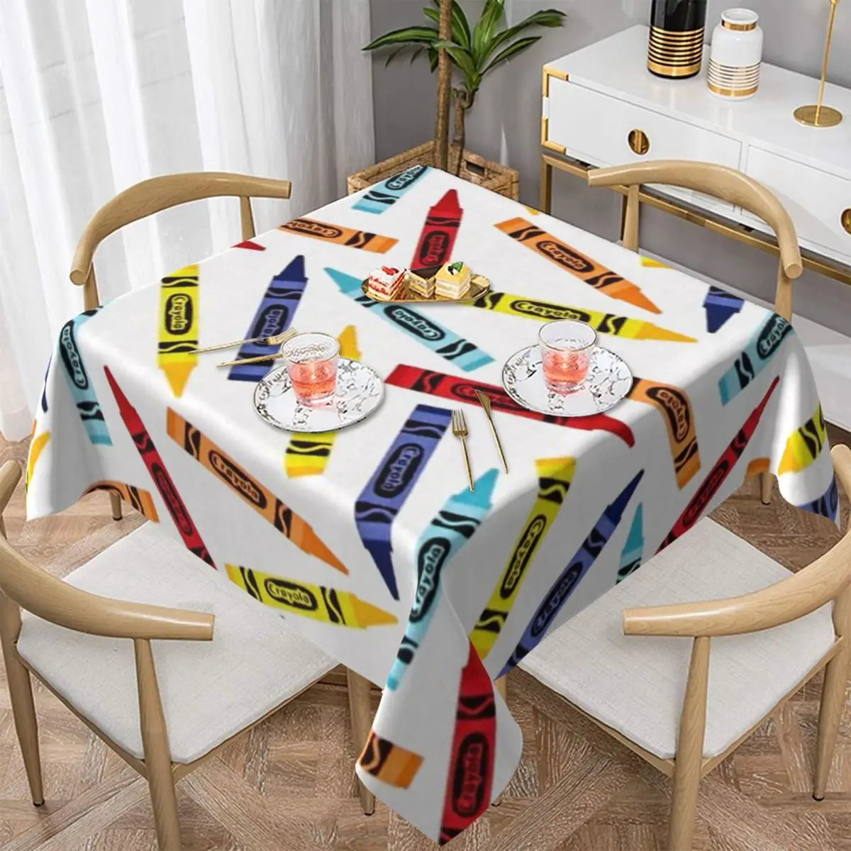 Crayons Table Cover Universal Rectangular Fitted Tablecloth Protector for Wedding Banquet Party
Crayons Table Cover Universal Rectangular Fitted Tablecloth Protector for Wedding Banquet Party