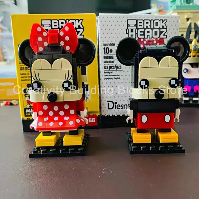New Disney Mickey Minnie Building Blocks Toys Building Blocks Model Bricks Children's educational Toys Children's Gifts
New Disney Mickey Minnie Building Blocks Toys Building Blocks Model Bricks Children's educational Toys Children's Gifts